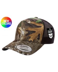 6606CA - YP Classics® Camo Retro Trucker