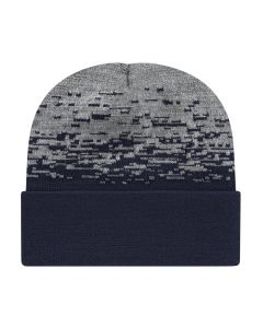 RKS12 - Cap America USA Made Static Pattern Knit with Cuff